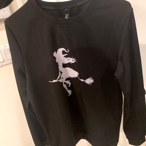 Little Witch Black Sweatshirt